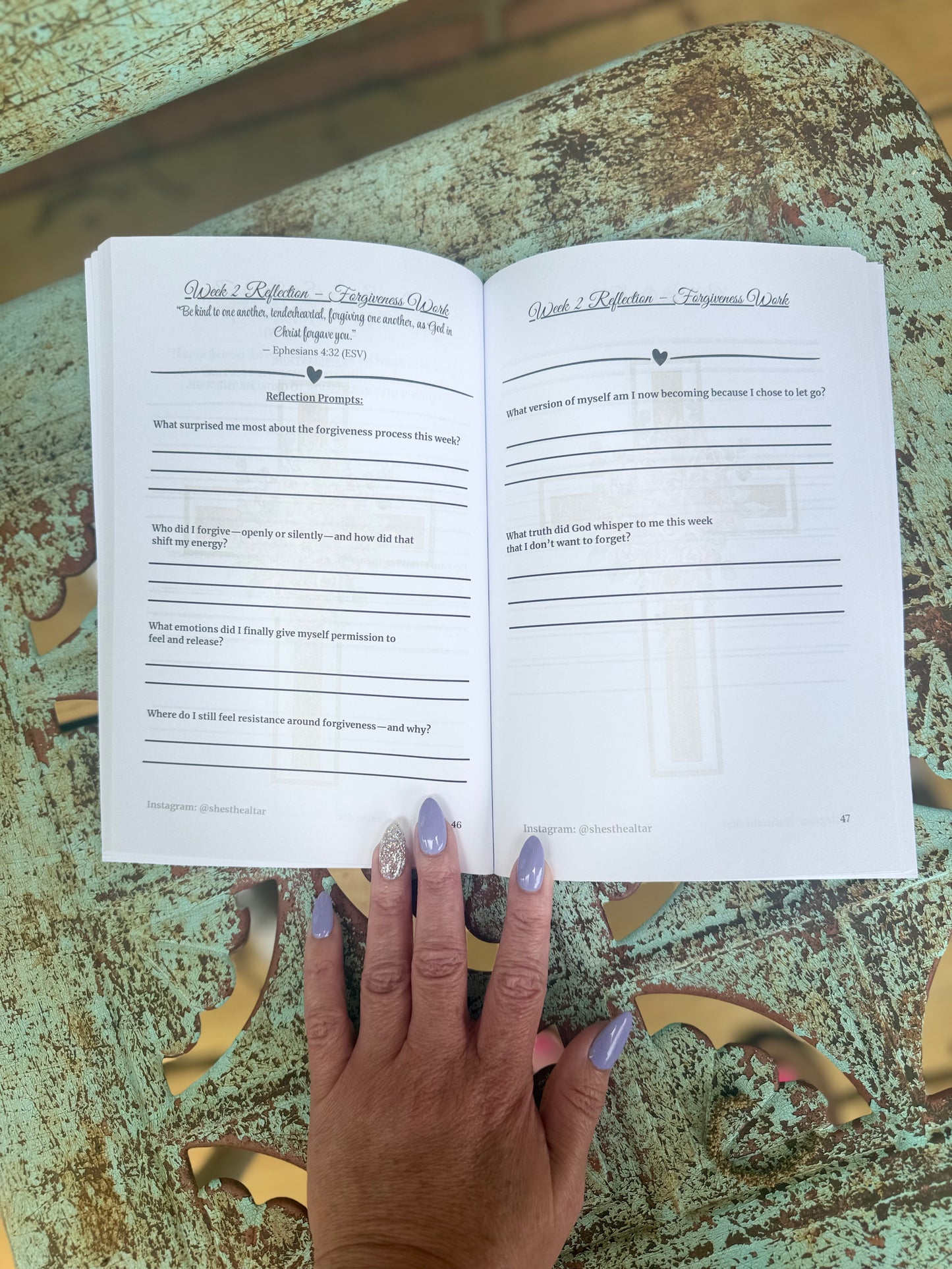 Healed & Hustlin’ Journal | 5 Weeks of Holy Healing, Daily Reflection & Soul Reset