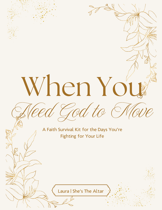 When You Need A Move From God | Devotional | Digital Download